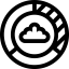 Cloud computing and Network icon 64x64